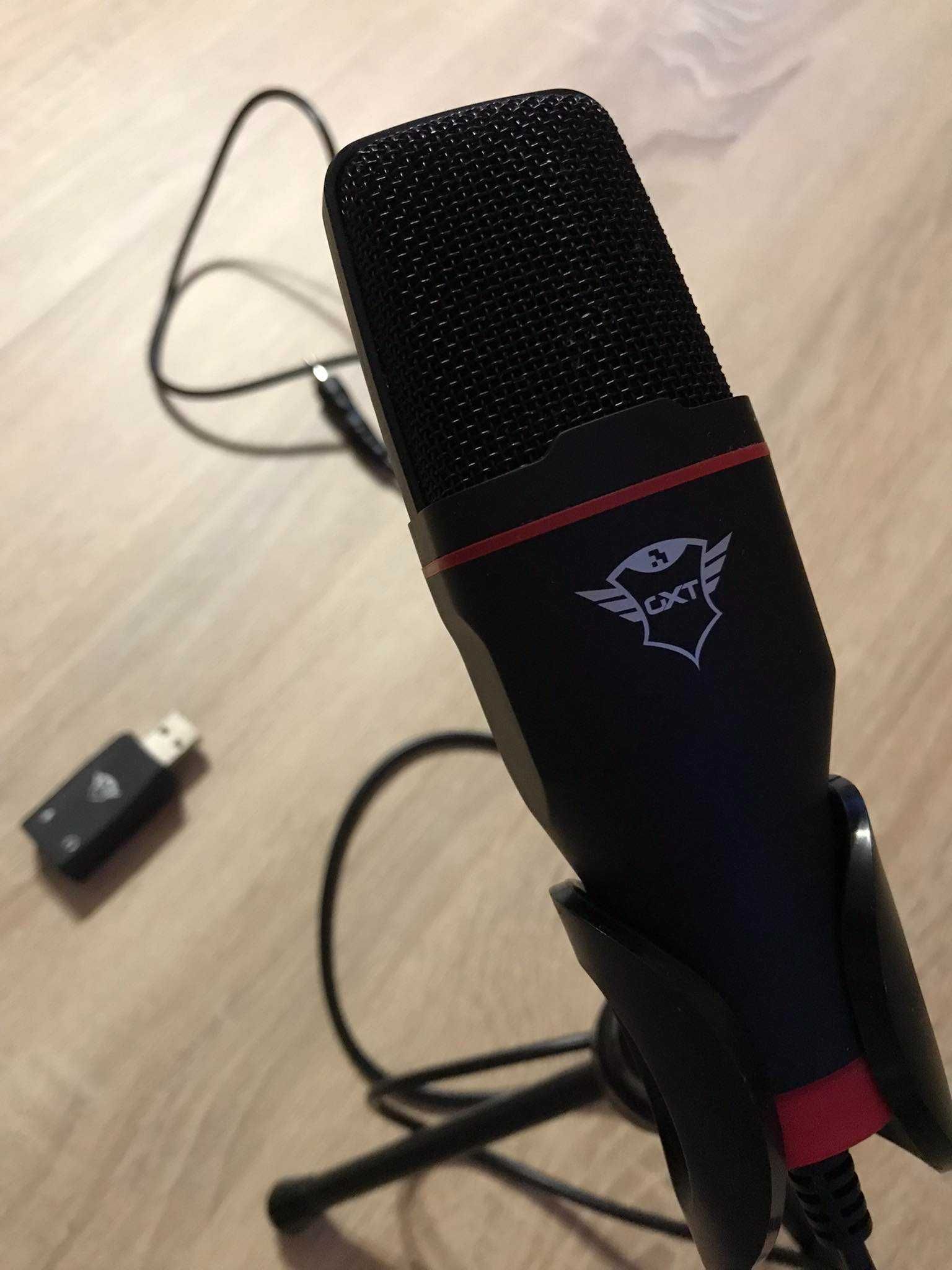 Mikrofon TRUST GXT 212 Mico + adapter USB