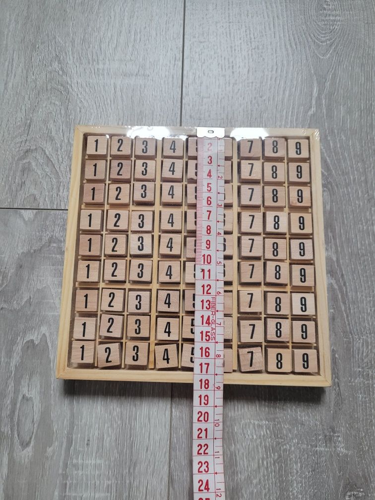 Drewniane sudoku