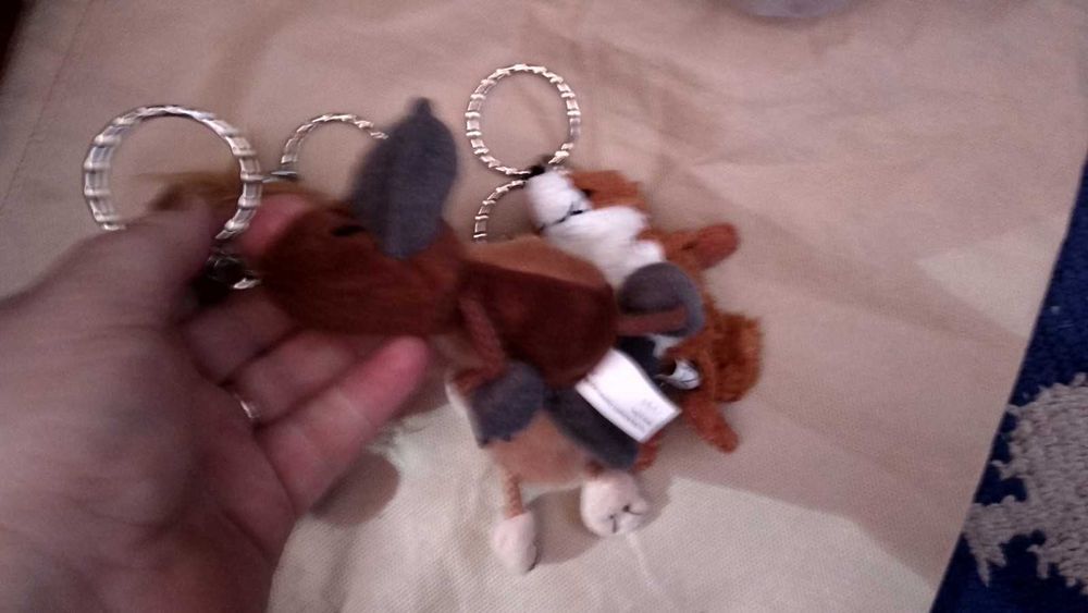 игрушка мягкая утконос утка кот лиса брелок на ранец макдональдс 2006