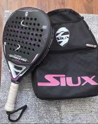 Raquete de padel Siux Carbon como nova