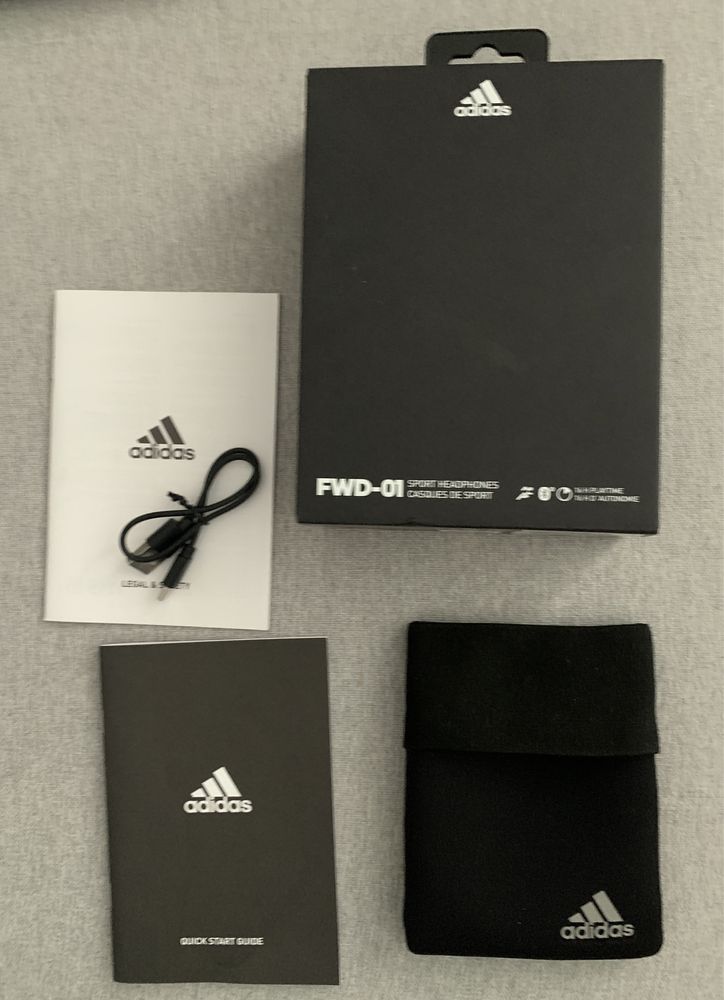 Słuchawki adidas FWD 01 jak nowe