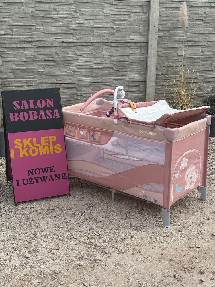 Łóżeczko turystyczne 2 poziomy, Salon Bobasa Suchedniów
