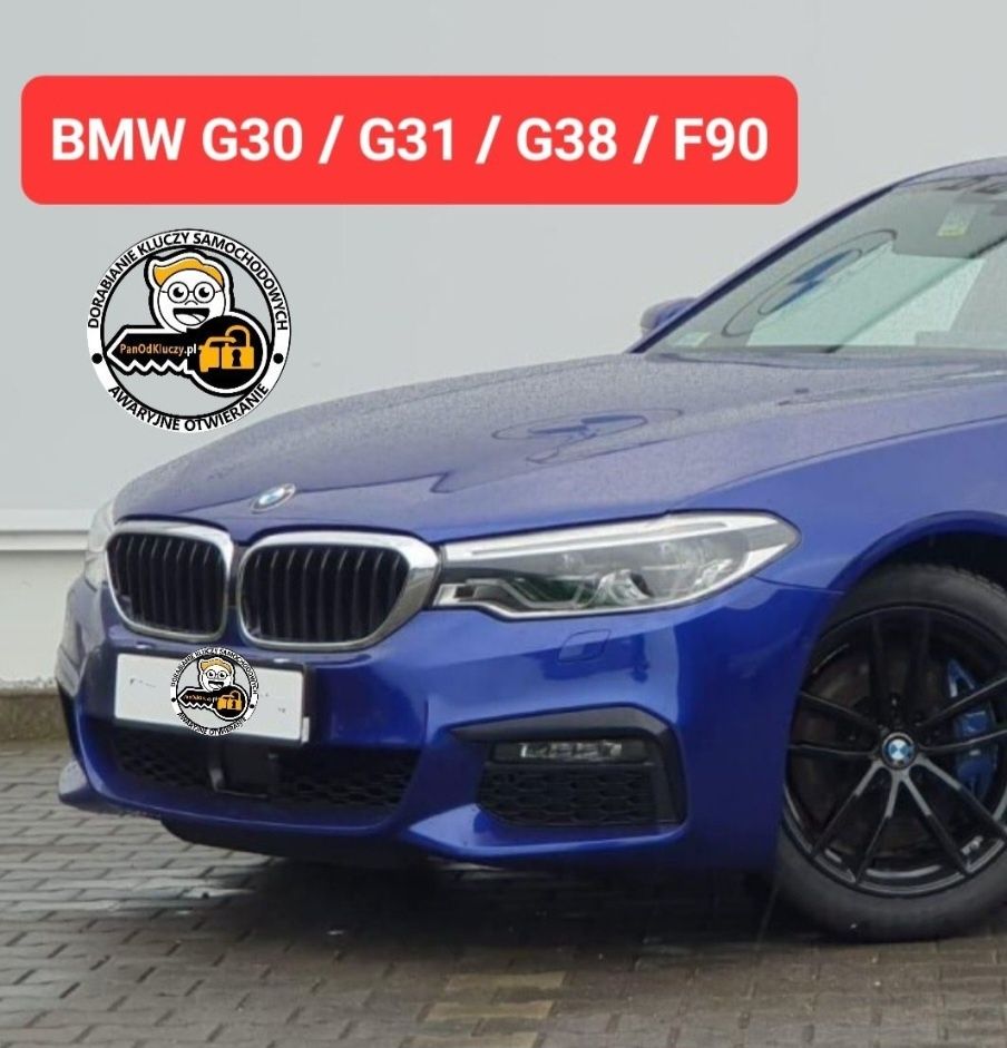 Kluczyk kodowanie BMW G01 G02 F97 G30 G08 F90 G11 G38 F98 display key