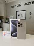 Apple iPhone 15 Pro Natural Titanium, 128GB, bateria 90%