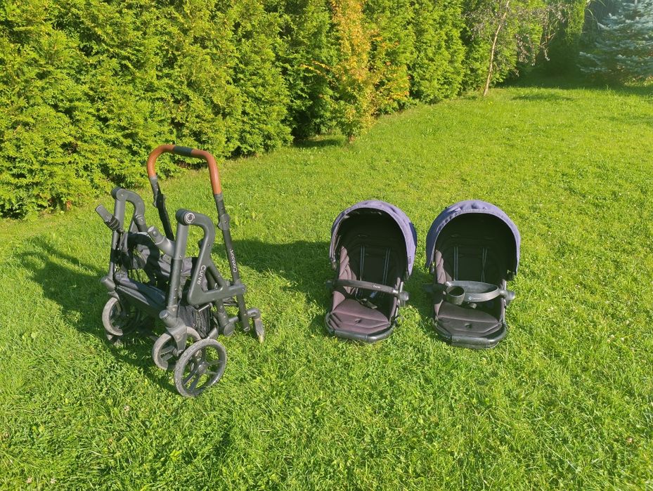wózek dziecięcy bliźniaczy ,rok po roku spacerówka