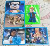 Zestaw 5 Naklejek LEGO Jurassic World – Ożyw swoją kolekcję!