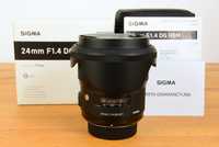 Sigma ART 24mm F1.4 DG HSM Nikon F IDEALNY!!!