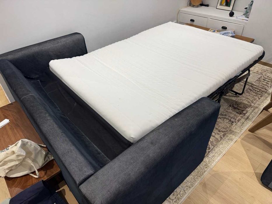 Sofá-Cama Azul – 50€ (Retirar no Local)