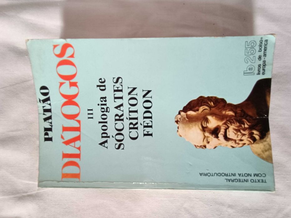 Platão - Diálogos III  Socrates Críton Fédon - portes incluídos