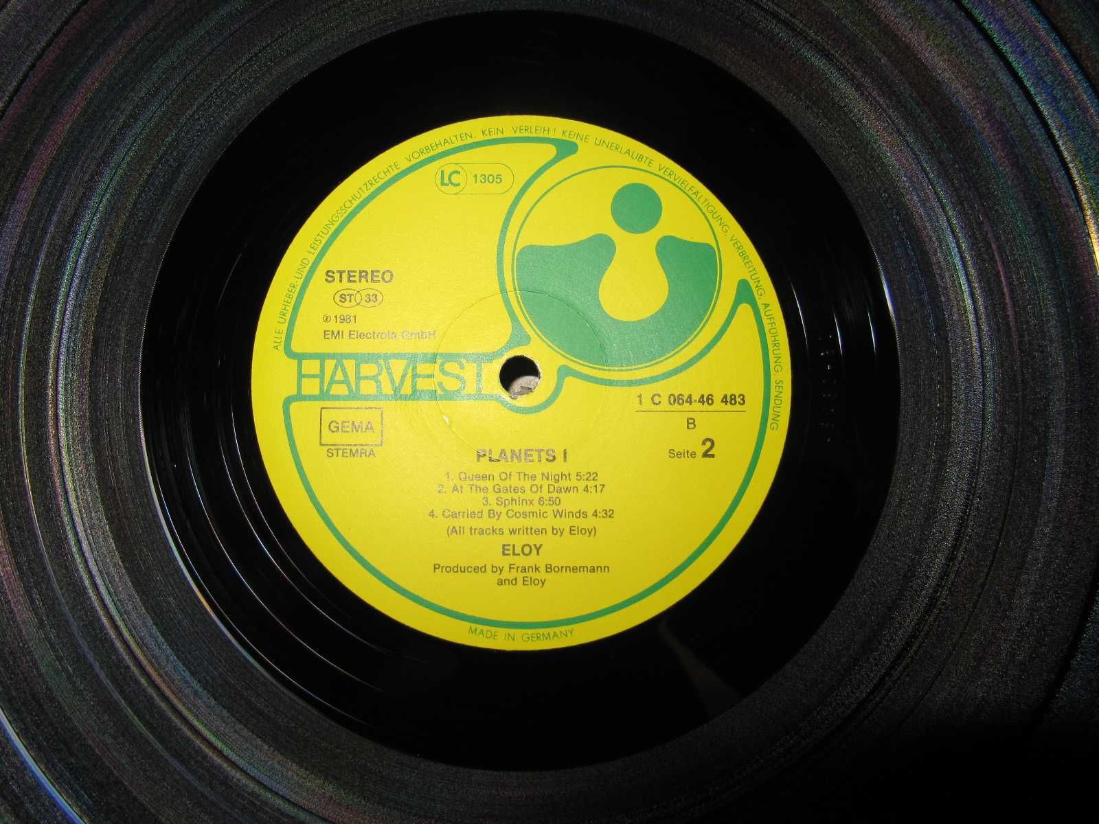 Виниловый Альбом группы ELOY - Planets - 1981 *ОРИГИНАЛ
