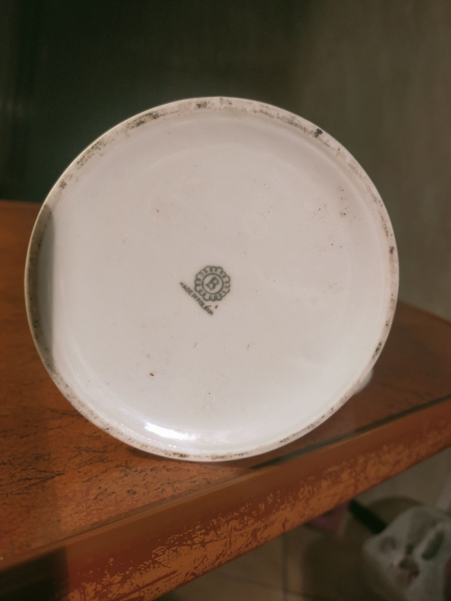 Kufel porcelana ceramika sygnatura Bogucice
