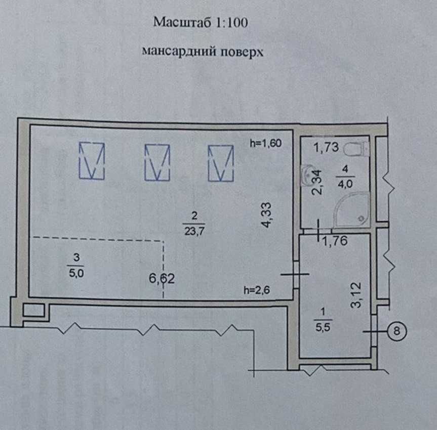 Квартира 42м з ремонтом в ЦЕНТРІ. Парк ДУбки