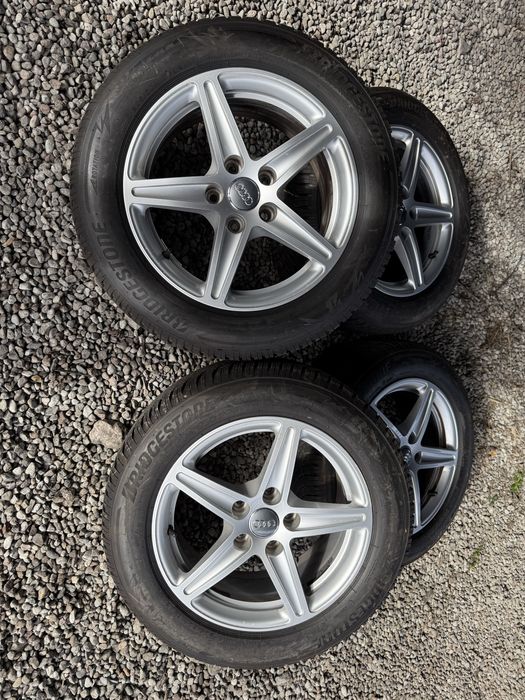 205/60/16 opony zimowe koła Audi