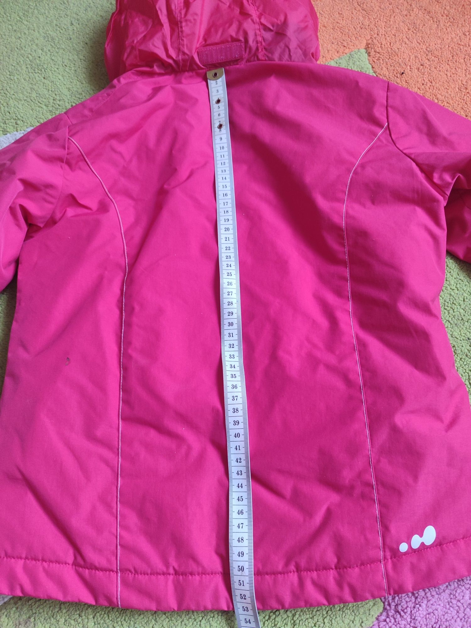 Куртка для дівчинки, непродувна, 125/128 см., 7-8 р.