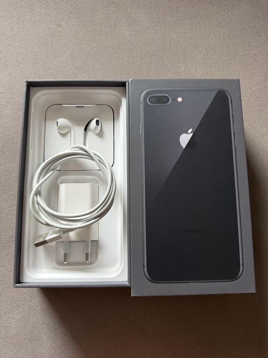 Iphone 8 Plus Black 100% bateria