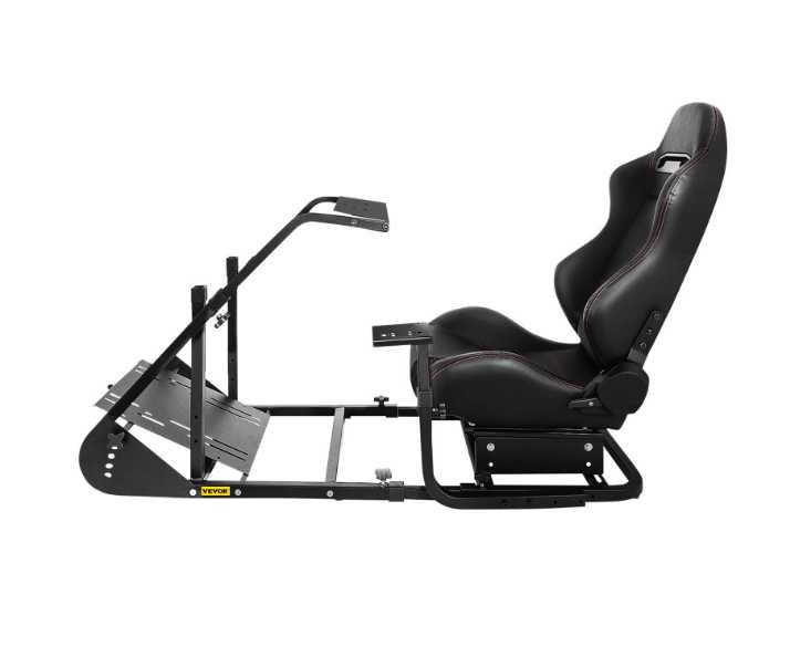 Symulator RS6 Racing Gaming Chair ze Stojakiem ze Stali Węglowej