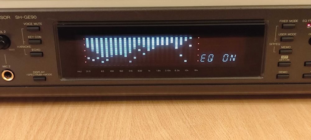 Technics SH-GE90 korektor/procesor stereo panel LCD jak nowy