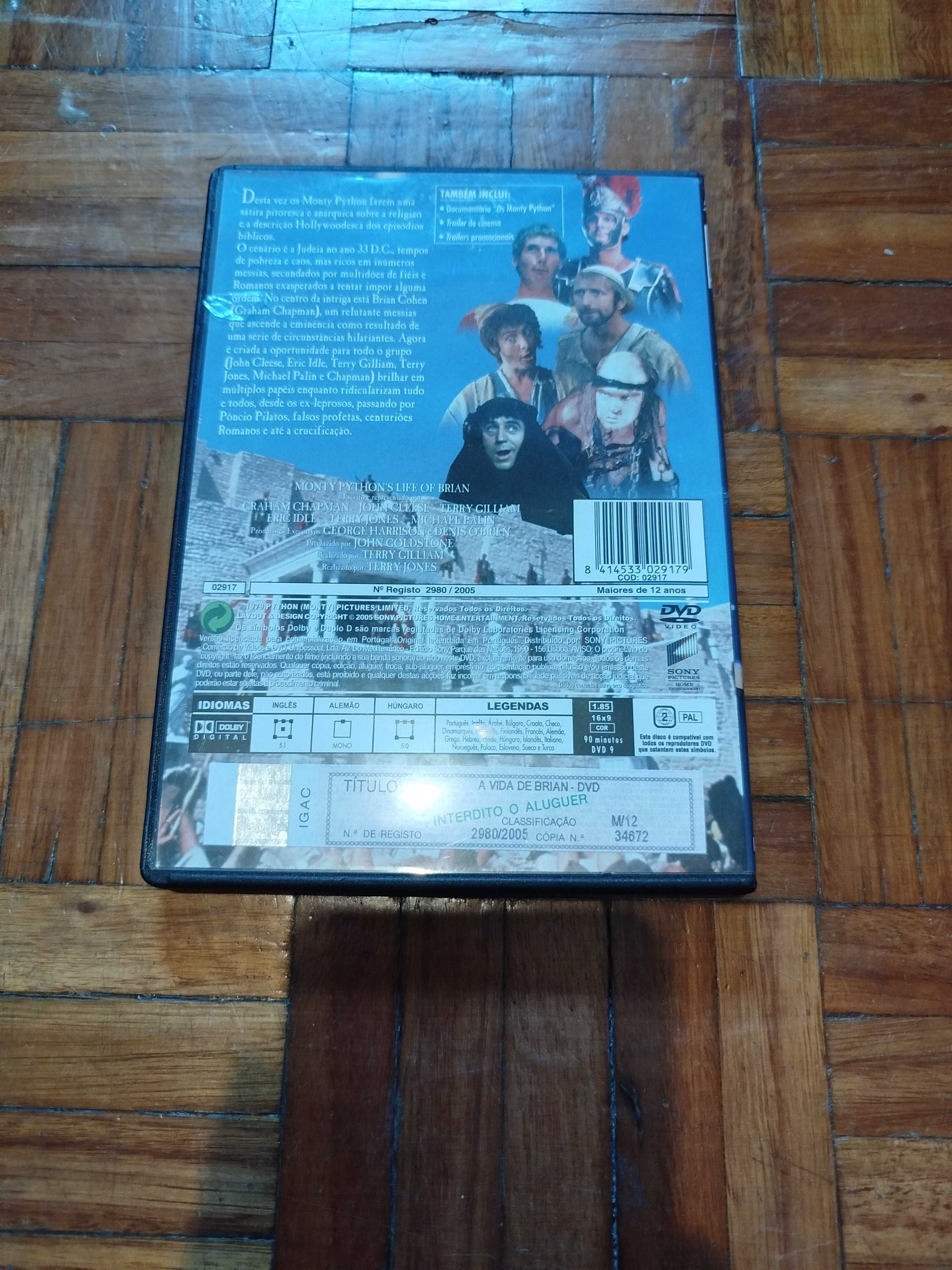 DVD Monty Python's A Vida de Brian
