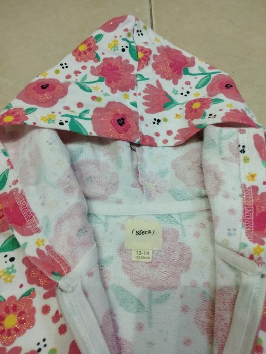 Casaco Flores Sfera - 13/14 anos