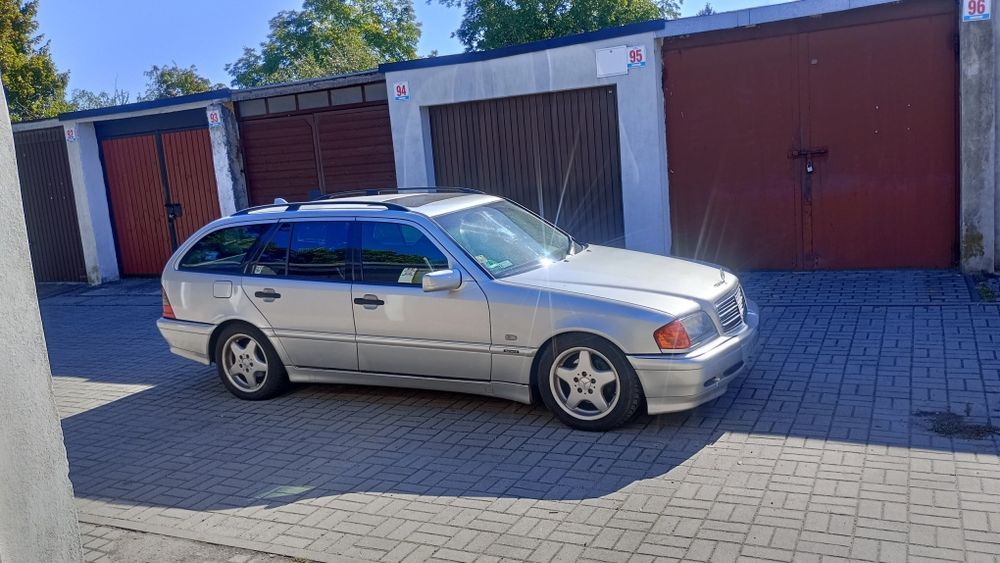 Mercedes W202 Lift 2.3 Kompressor Sport 197KM LPG stan BDB Klima Alu