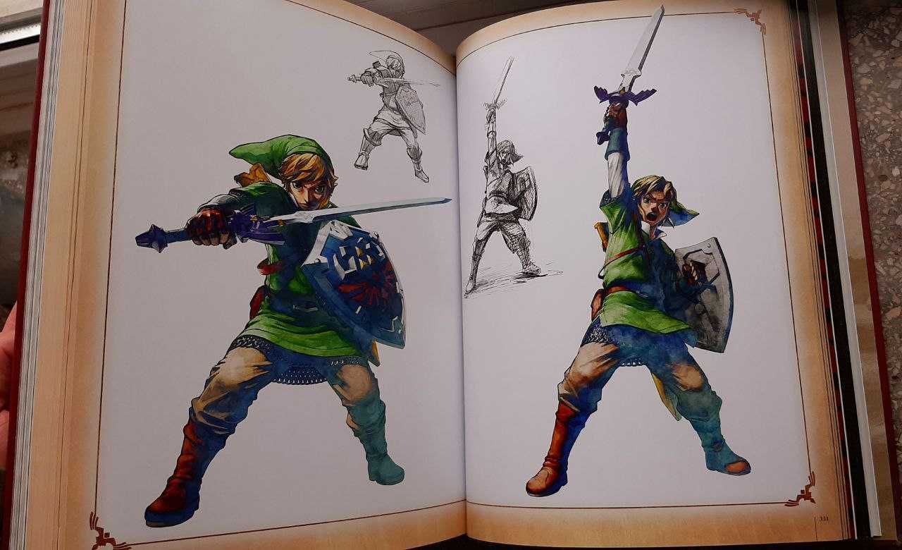 артбук The Legend of Zelda: Art & Artifacts