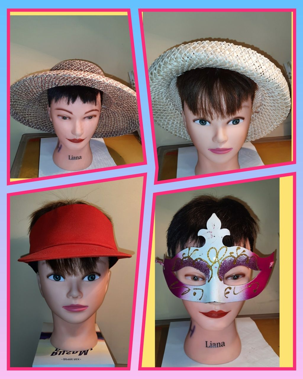 Бейсболка/кепка/шляпа/венецианская карнавальная маска