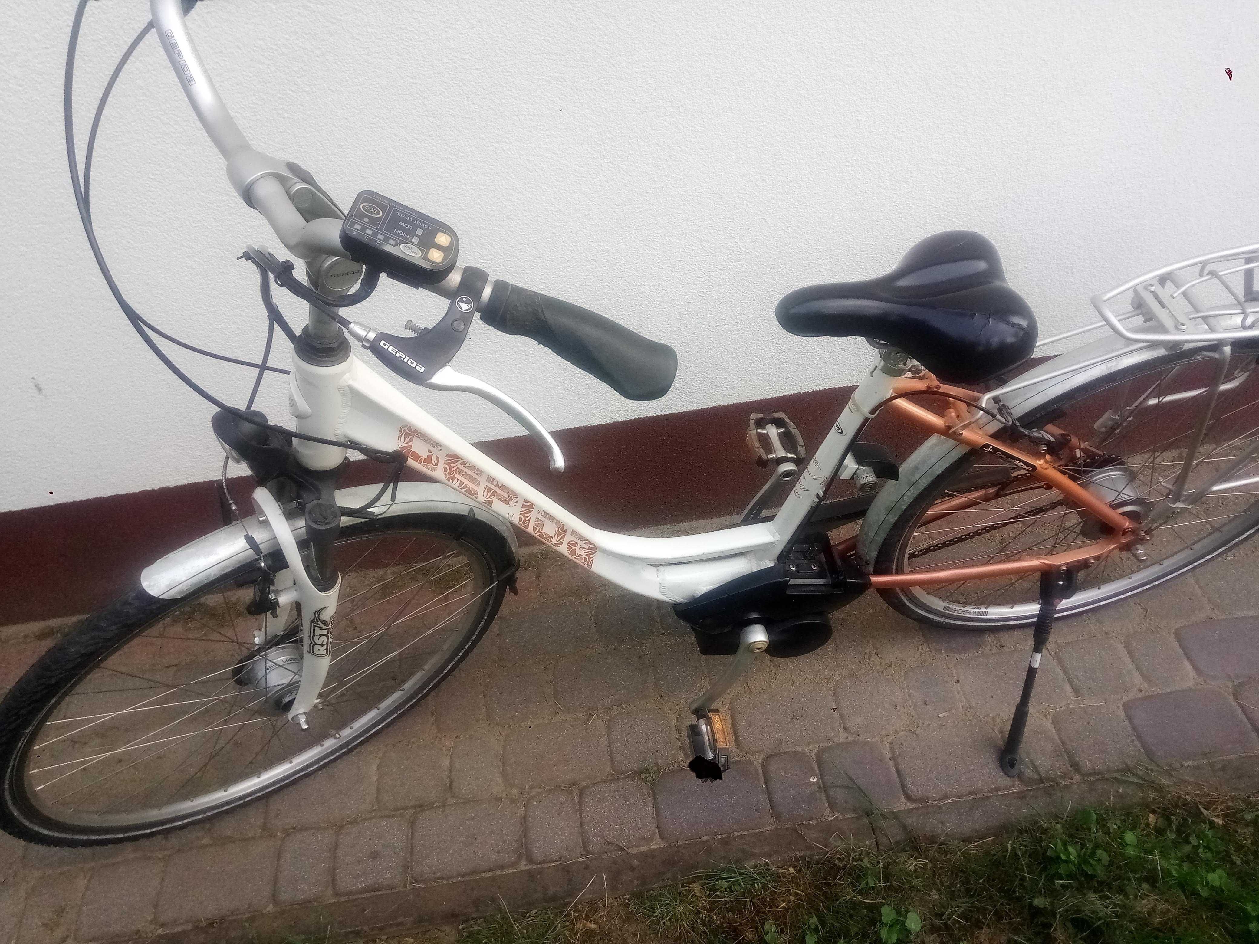 Rower elektryczny Gepida silnik Yamaha