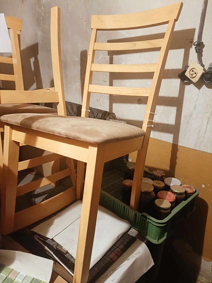 Krzesła tapicerowane x 6