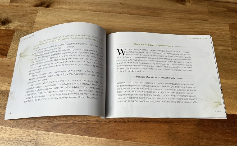 Fatimska Pani 100 lat objawień Maryi
