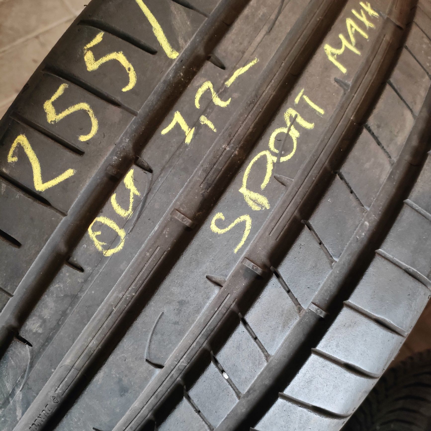 1x Dunlop Sport Maxx RT2 255/35ZR19 96Y 1 sztuka letnia