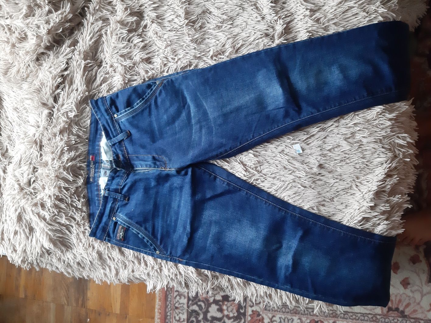 Котоновые джинсы на подростка