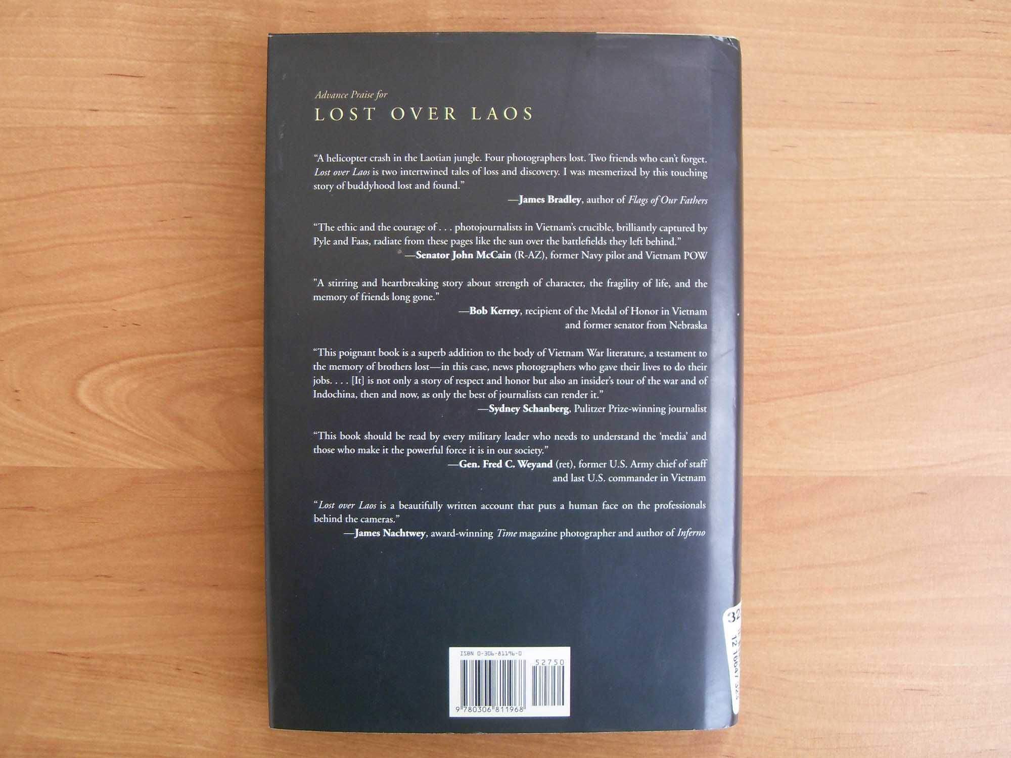 Richard PYLE, Horst FAAS - Lost Over Laos (foto reportaż, Wietnam)