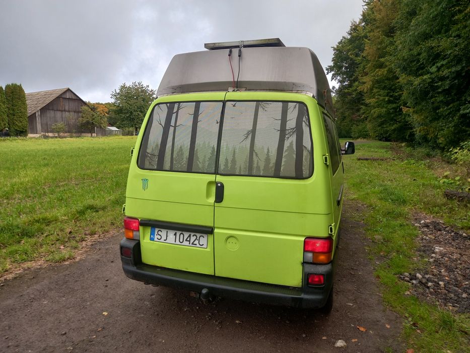 Vw t4 syncro long  kamper 4x4 wysoki dach klimatyzacja 2.5 tdi