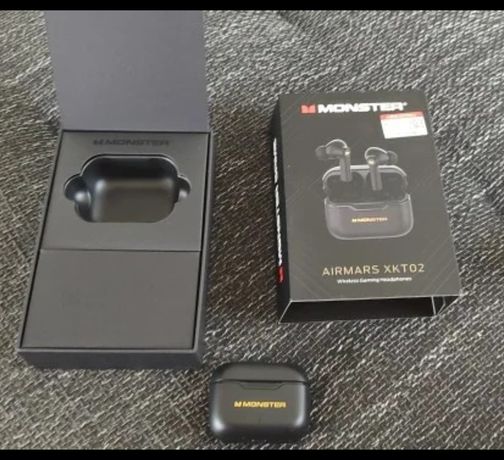 Monster Airmars Bluetooth 5.4 [Dokanałowe][Mega Bas]