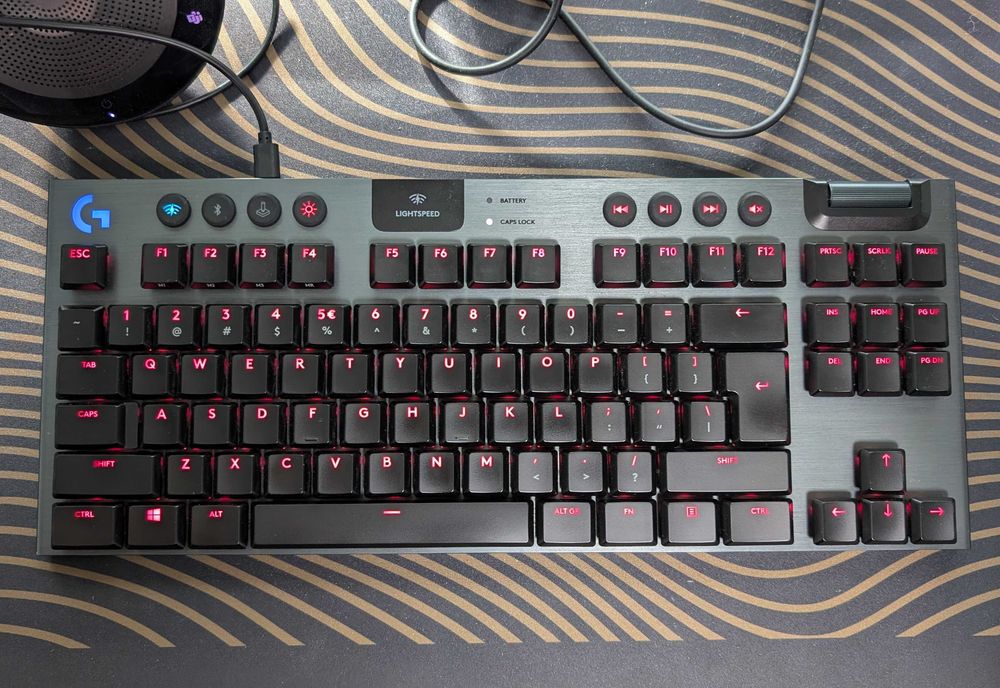 Klawiatura Logitech G915 TKL (Tactile/Czarna)