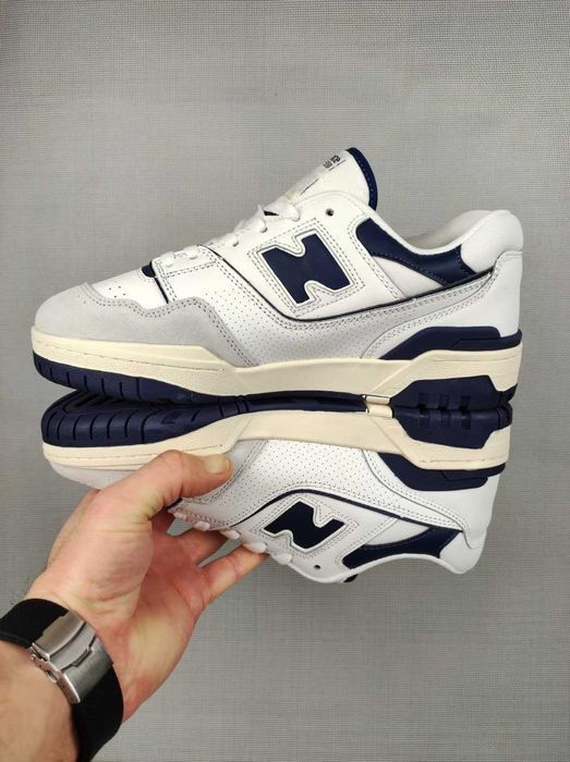 !SALE! New Balance 550 White/Navy | 36 37 38 39 40 41 42 43 44 45