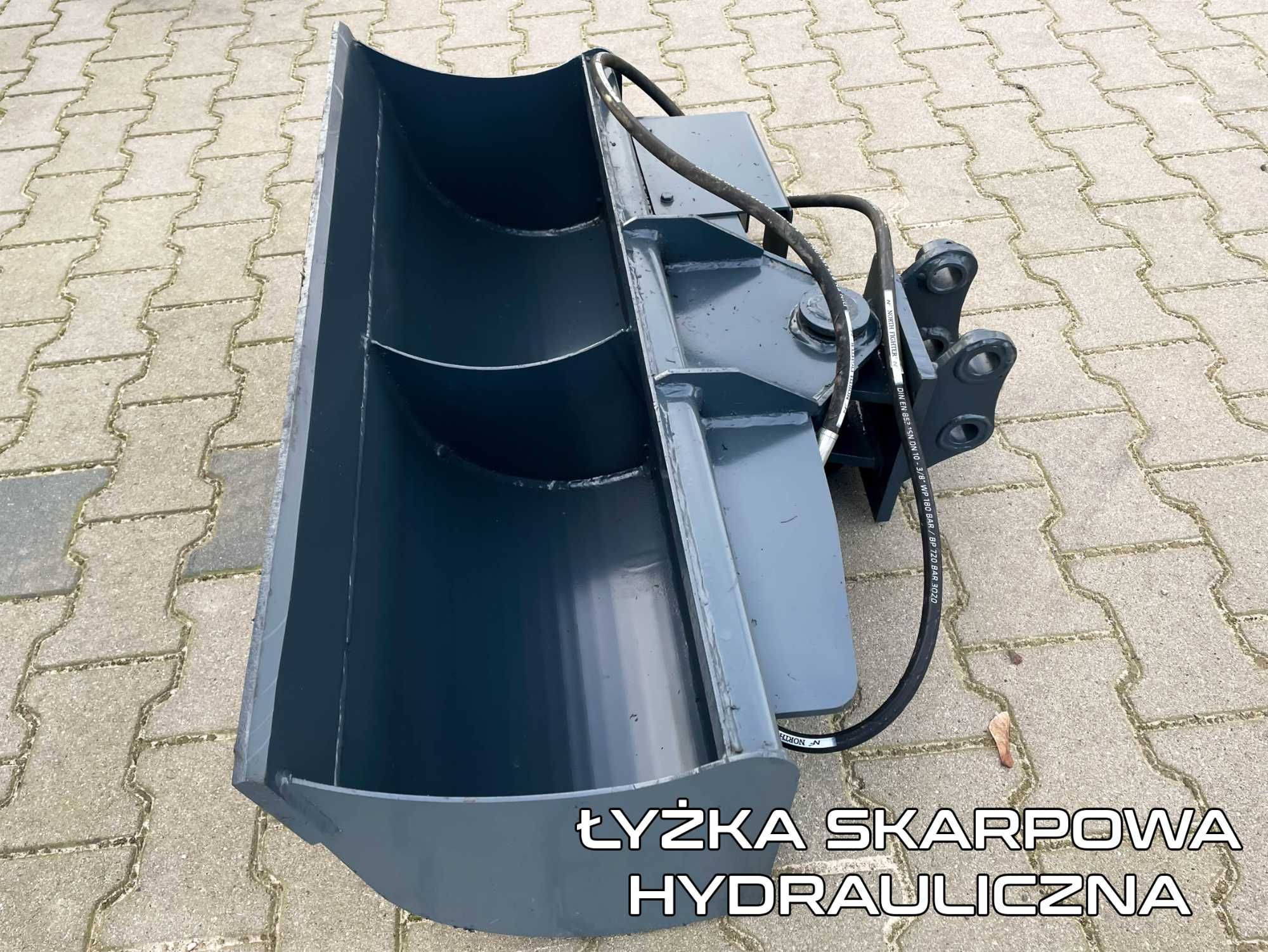 Minikoparka Koparka Łyżka Skarpowa Hydrauliczna Dostawa MS01 MS03