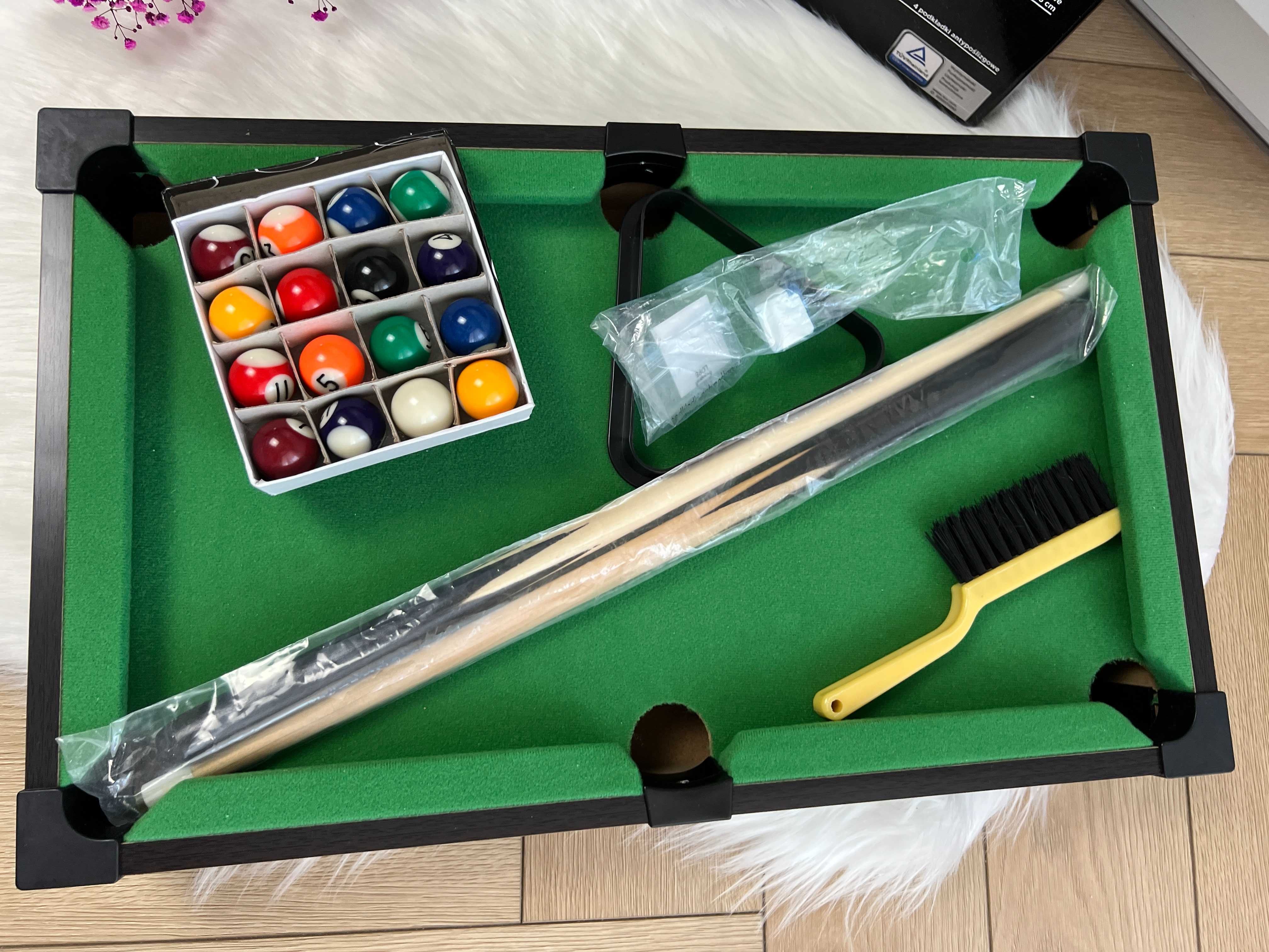 Jak nowy Mini stół do gry w bilard Mini pool table stół do bilarda