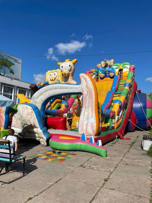 Надувні гірки батутт СРОЧНО!!!