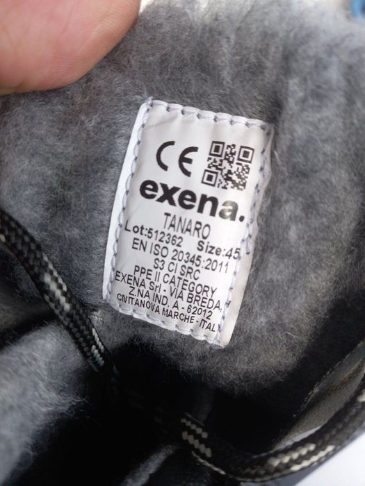 Спец черевики EXENA 45 розмір з утепленням