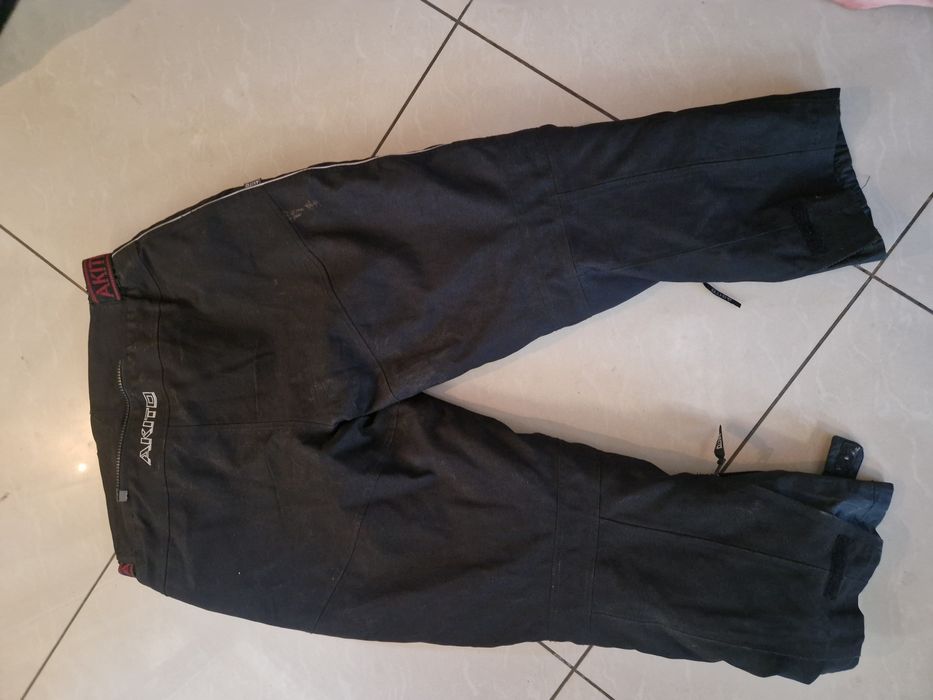 Мото шкіряні + текстильні штани Байкерські