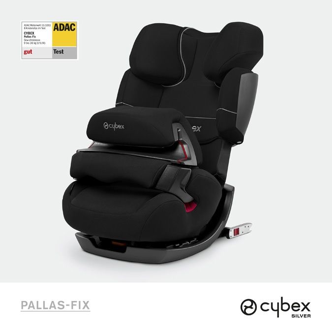 Fotelik samochodowy Cybex Pallas Fix, 9-36 kg,ADAC, ISOFIX