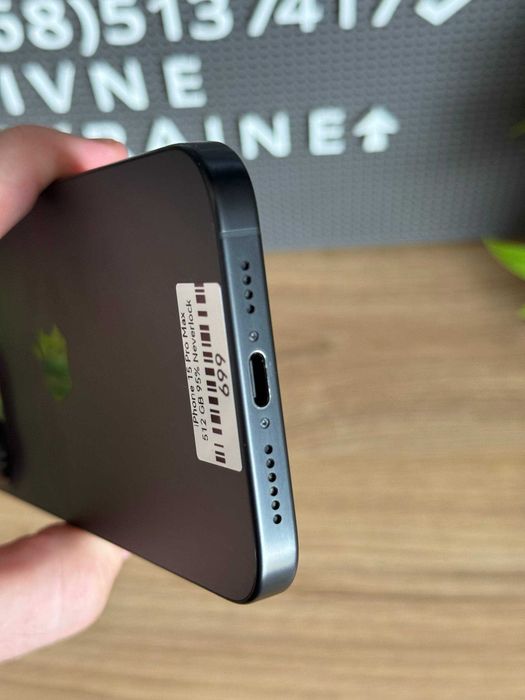 Apple Iphone 15 Pro Max 512 GB Black Titanium Neverlock