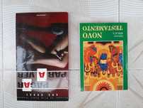 Livros diversos de religião e blog pessoal