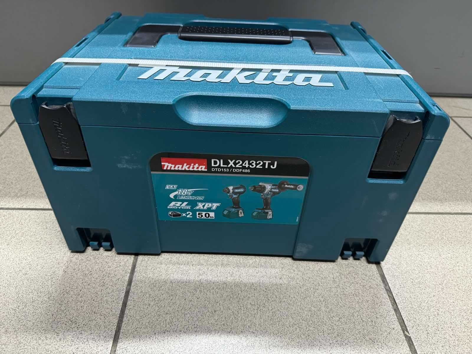 Makita DLX2432TJ (DDF486, DTD153) Набор инструментов НОВЫЙ!