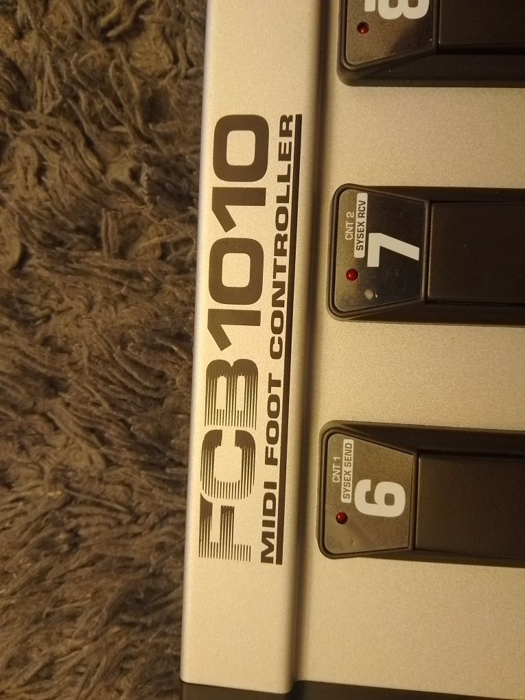 fcb1010 midi foot controller