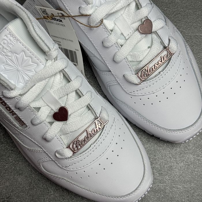 Білі кросівки Reebok Classic Leather GZ1660 ОРИГІНАЛ 100% 39 р