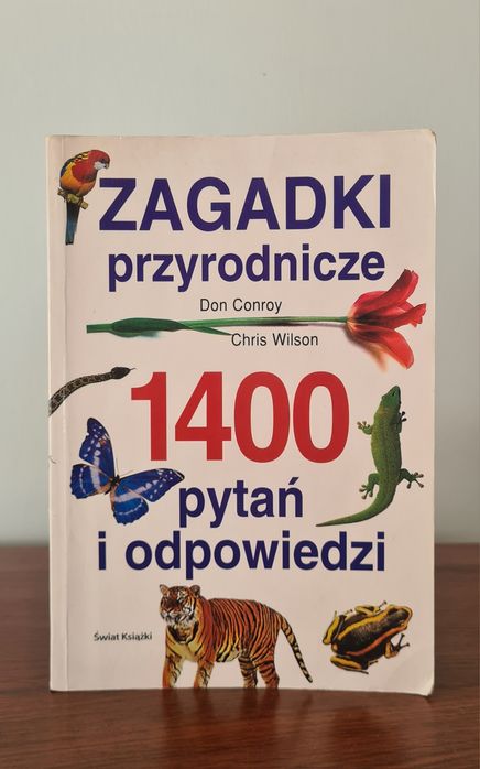Zagadki przyrodnicze. 1400 pytań i odpowiedzi - Książka