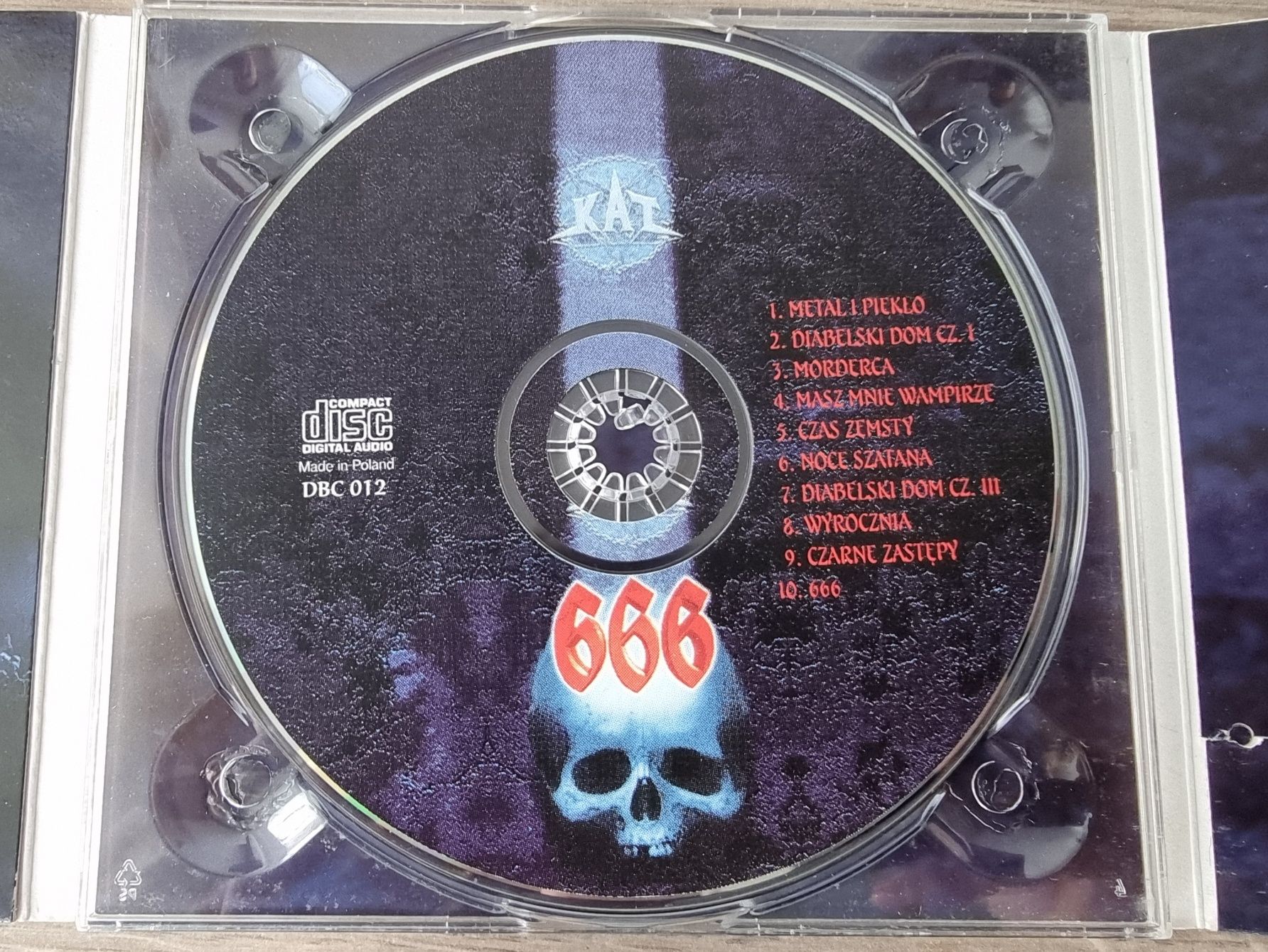 KAT - 666 - CD digipack Mystic 2004
