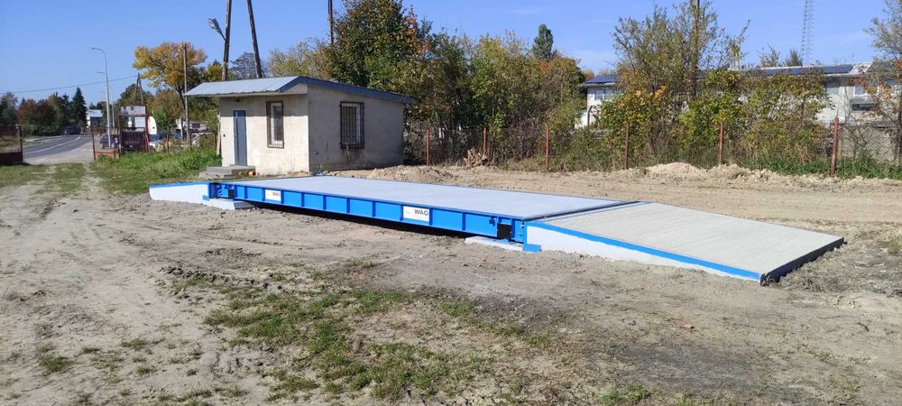 Waga samochodowa Prefabrykaty Podłoże Najazdy montaż 18 metrów 50-60T